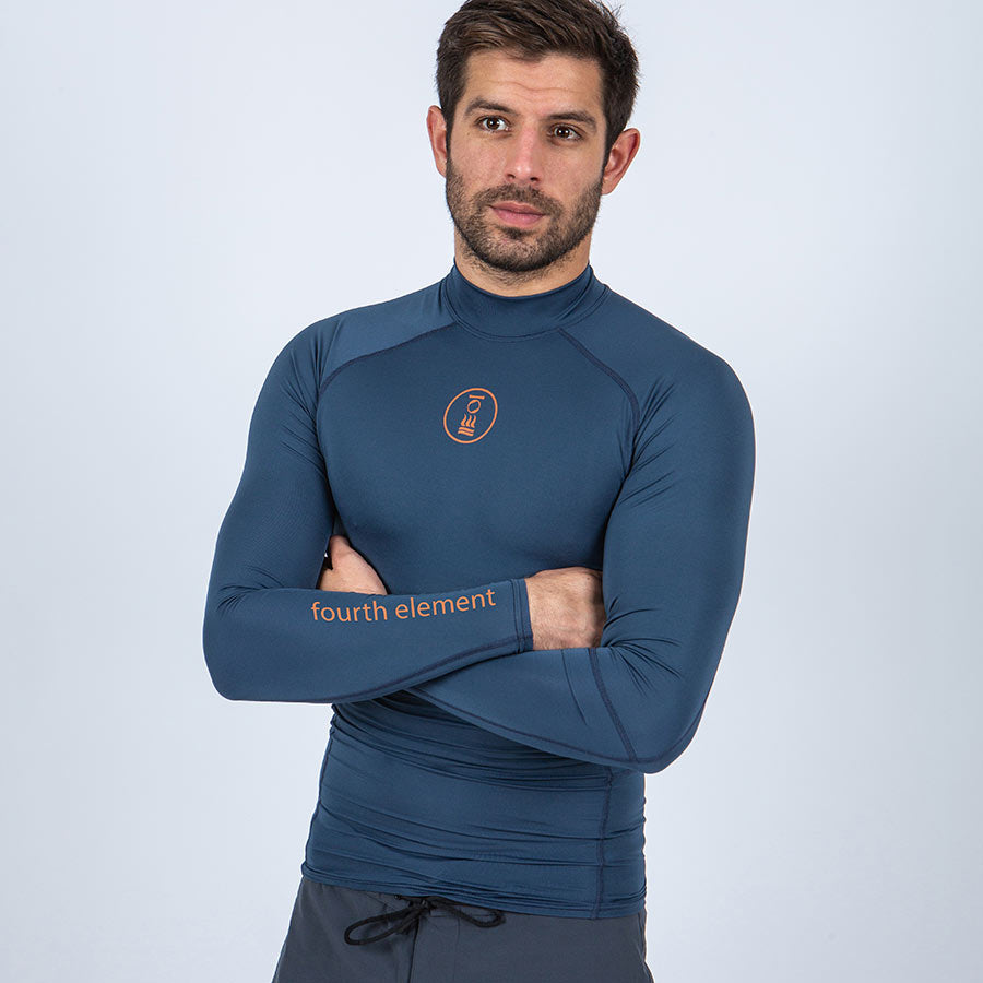 Fourth Element Men’s Long Sleeve Hydroskin - Insignia Blue
