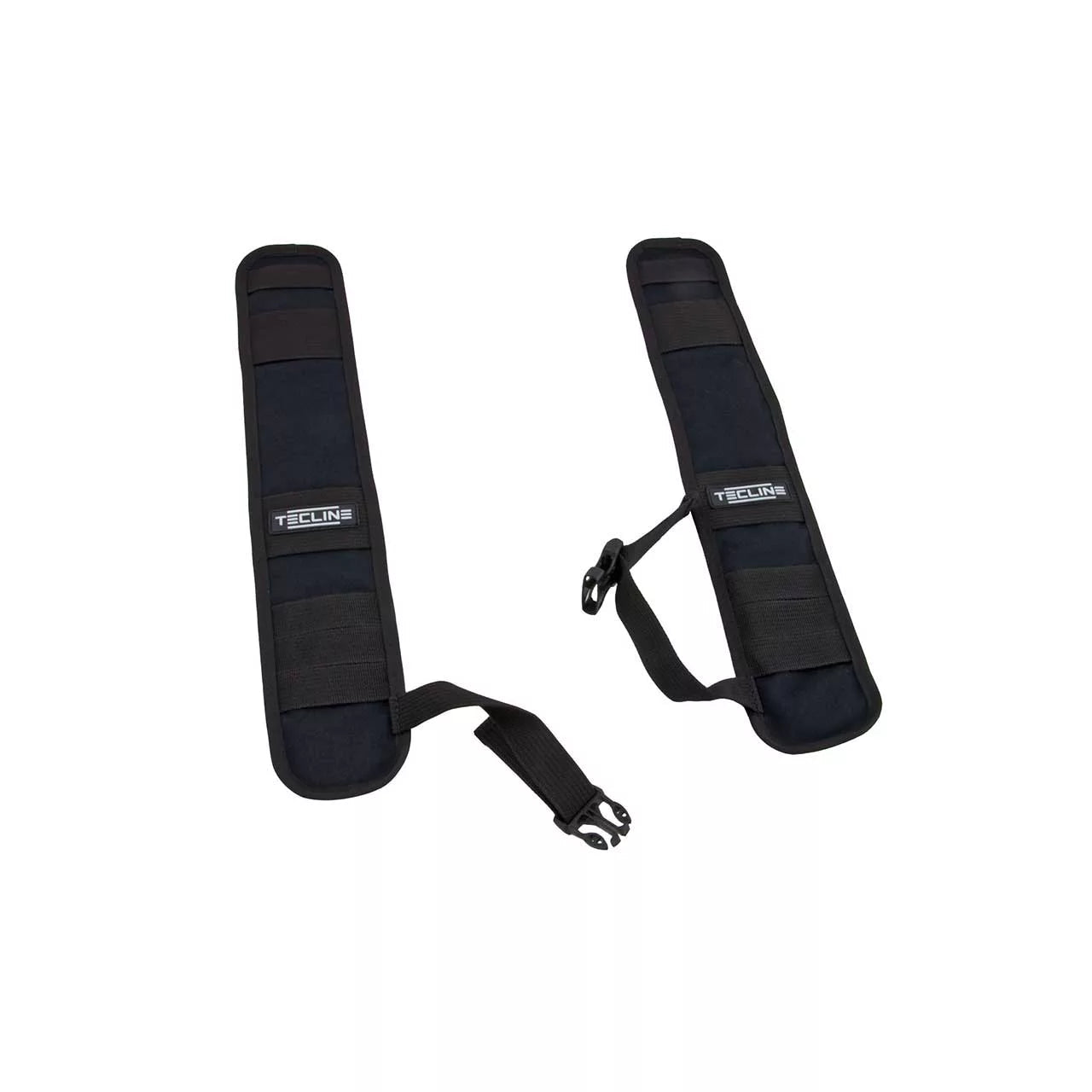 Tecline shoulders for harness comfort
