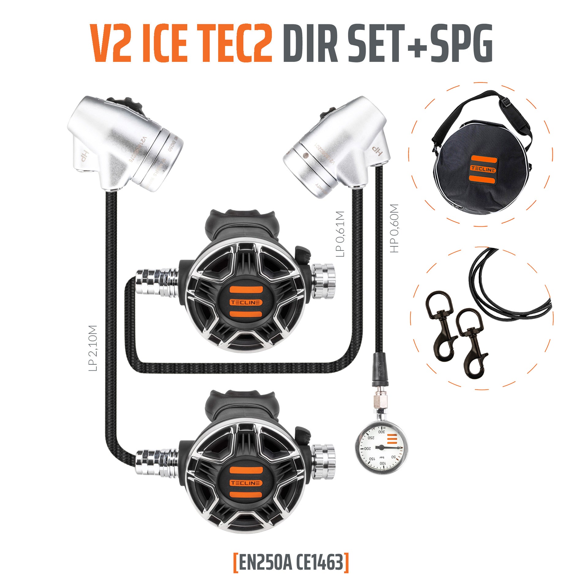 Regulator V2 ICE TEC2 DIR Set with SPG