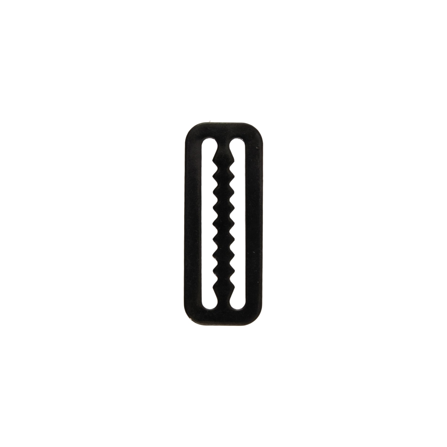 Serrated triglider 24x60 mm for webbing belt 50 m